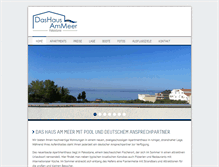 Tablet Screenshot of dashausammeer.com